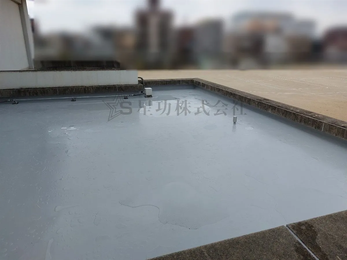 講堂屋根庇防水工事